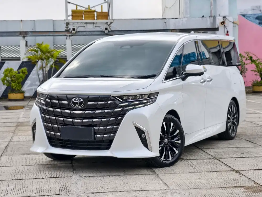 [4RB] TOYOTA ALPHARD 2.5 HEV 2024 PUTIH GENAP