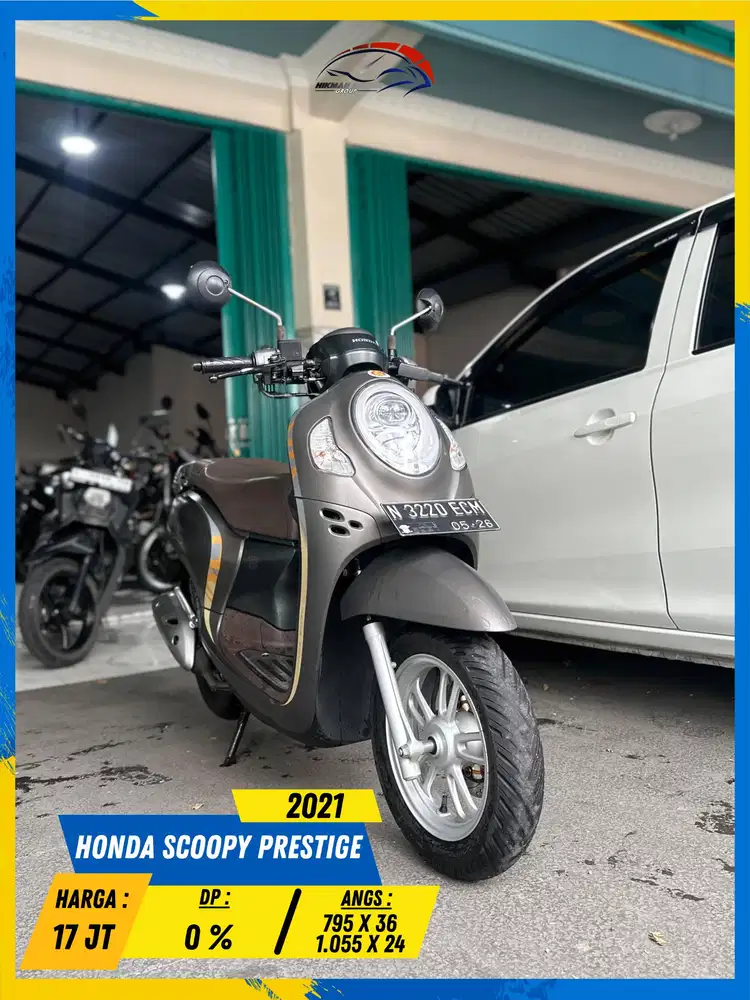 HONDA SCOOPY PRESTIGE 2021 MANTAP GASS MASZEHH HIKMAH MOTOR KEPUH
