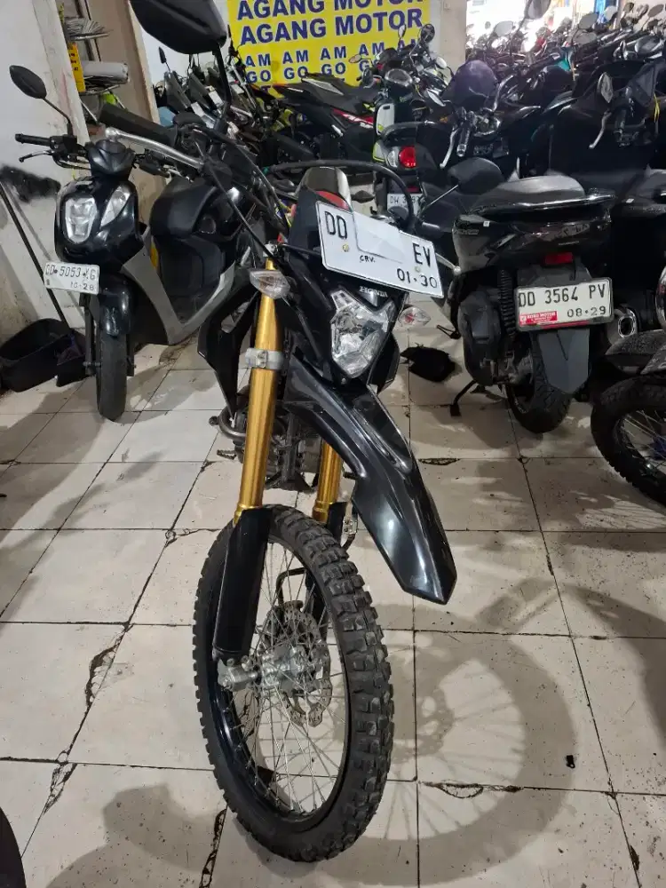 Honda CRF 155cc 2024 pemakaian 2025 hitam