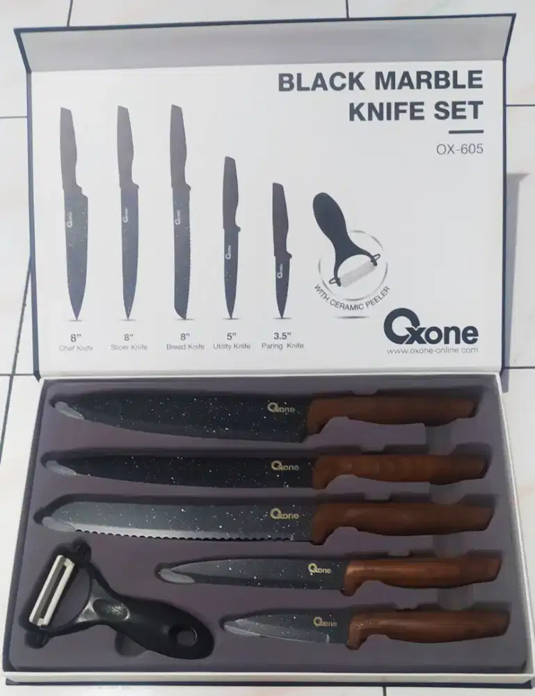 Pisau Oxone, hadiah doorprize.