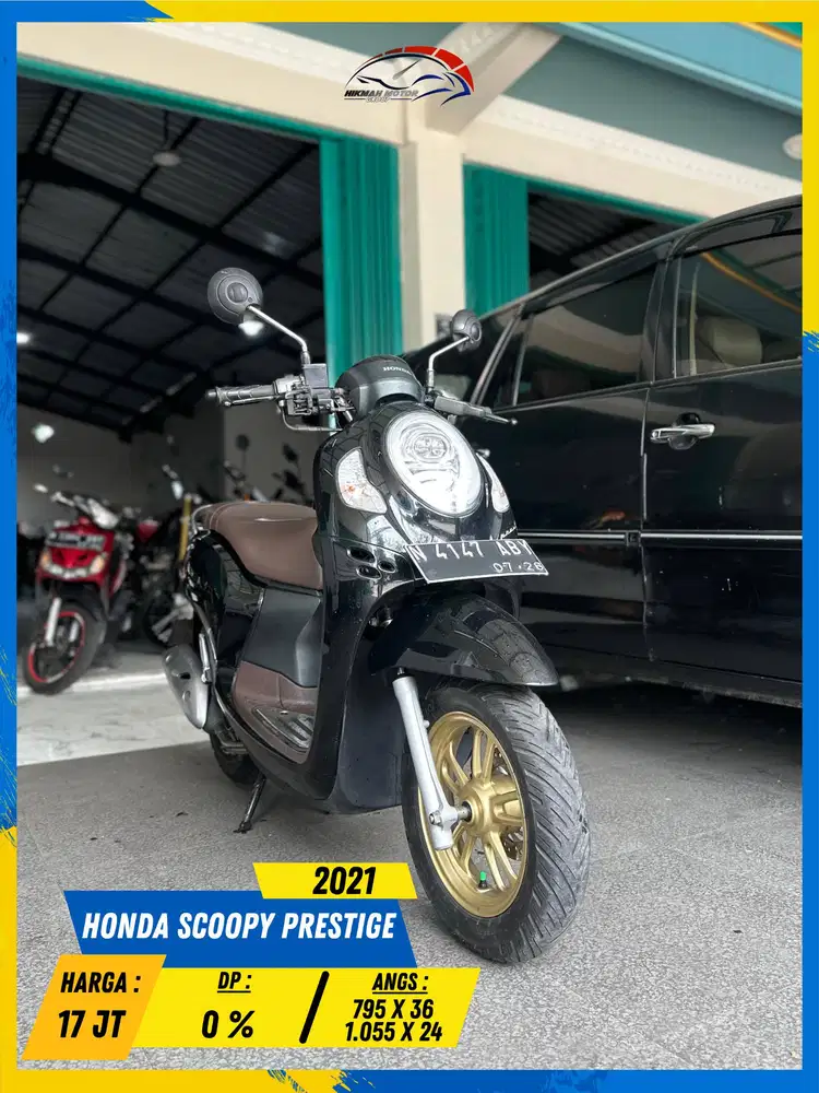 HONDA SCOOPY PRESTIGE 2021 MANTAP GASS MASZEHH HIKMAH MOTOR KEPUH