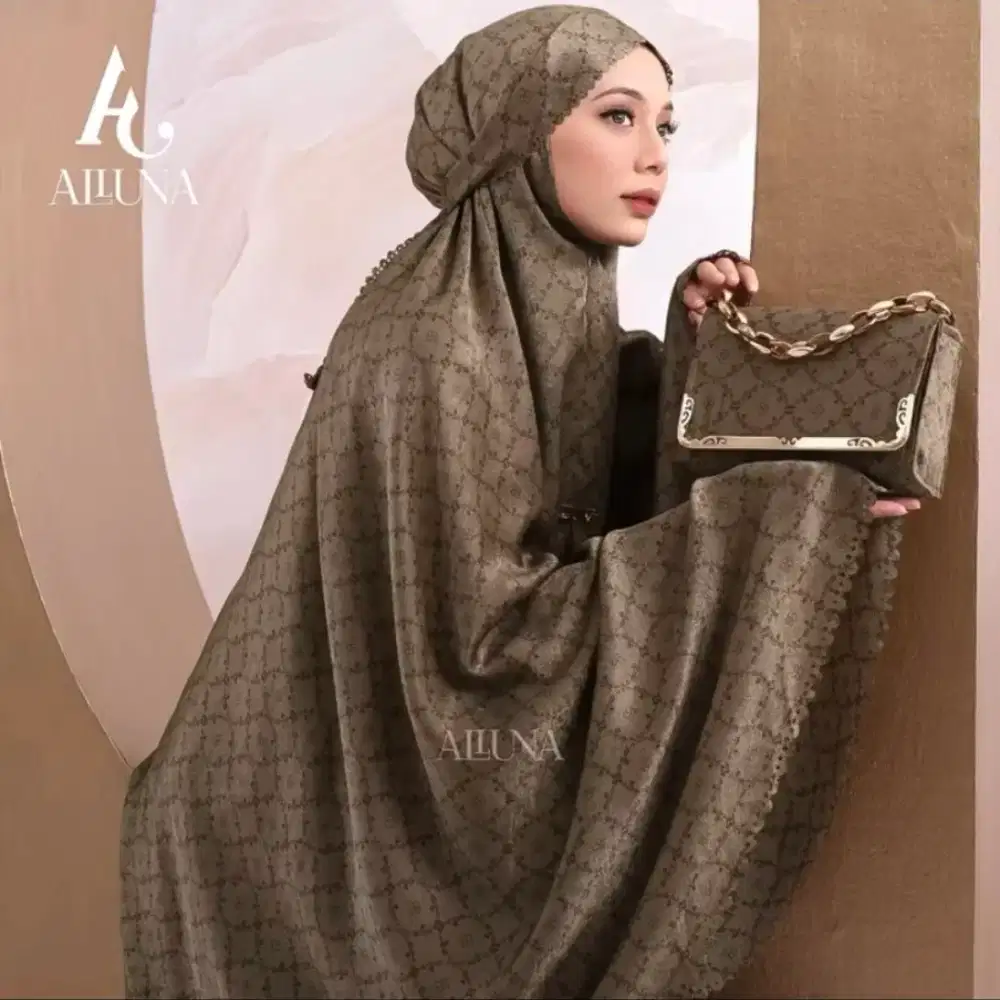 MUKENA Dewasa Santorini Silk 3 in 1