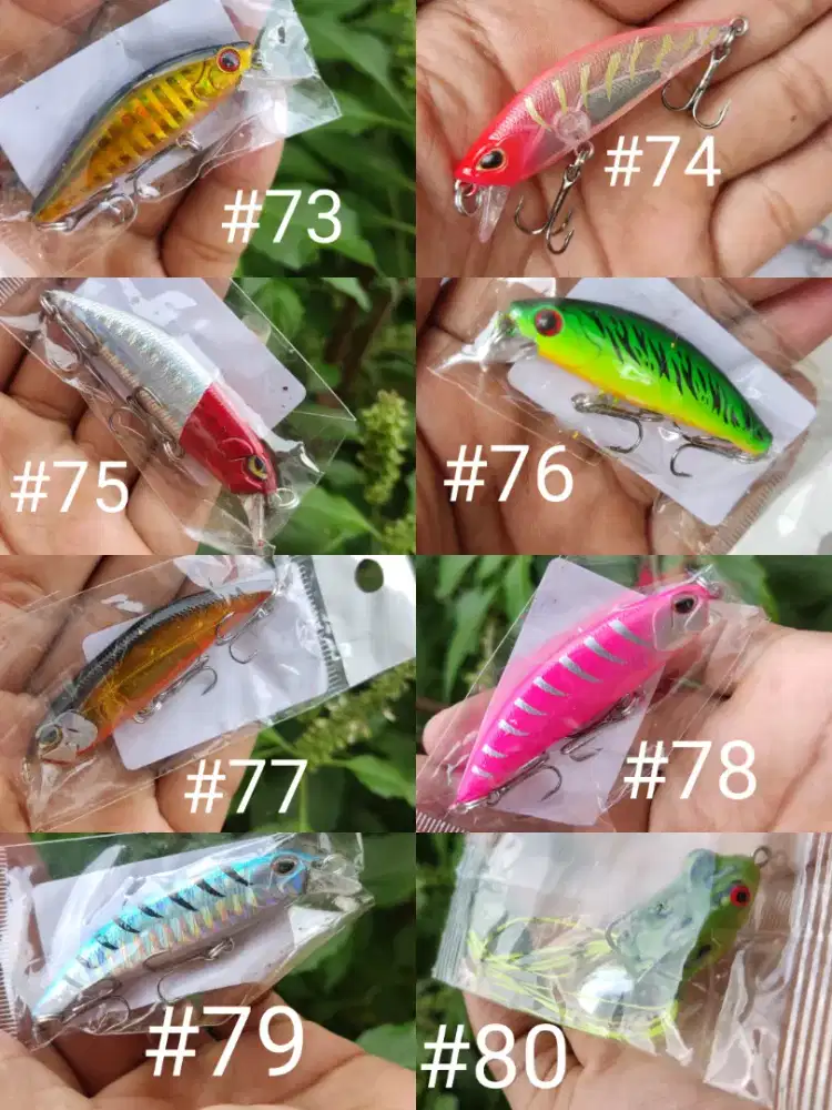 Umpan Minnow pancing Casting Warna terbaik Harga Termurah