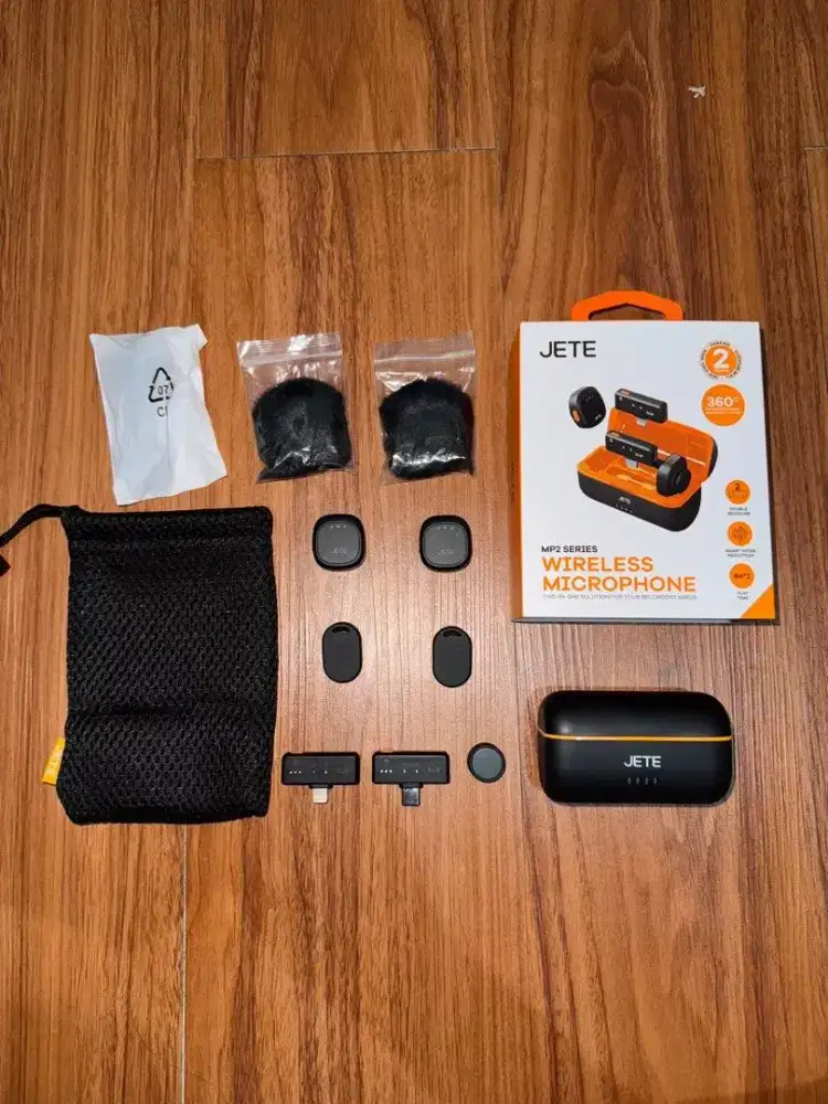 JETE MP2 WIRELESS MICROPHONE