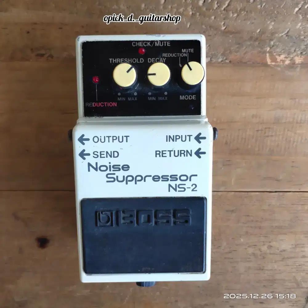 Efek gitar boss noise suppressor ns-2 murah dan enak