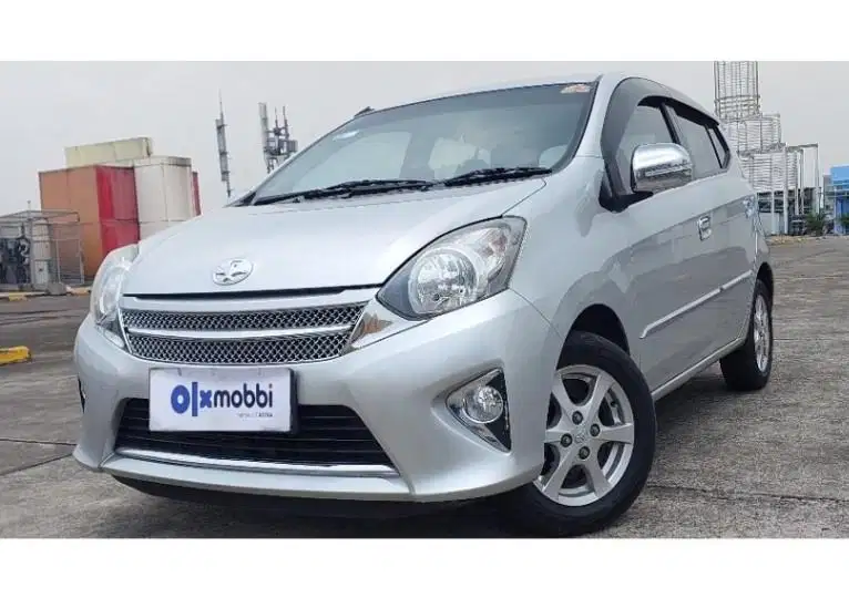 TDP 4,JT Toyota Agya 1.0 G Bensin-AT Silver 2015