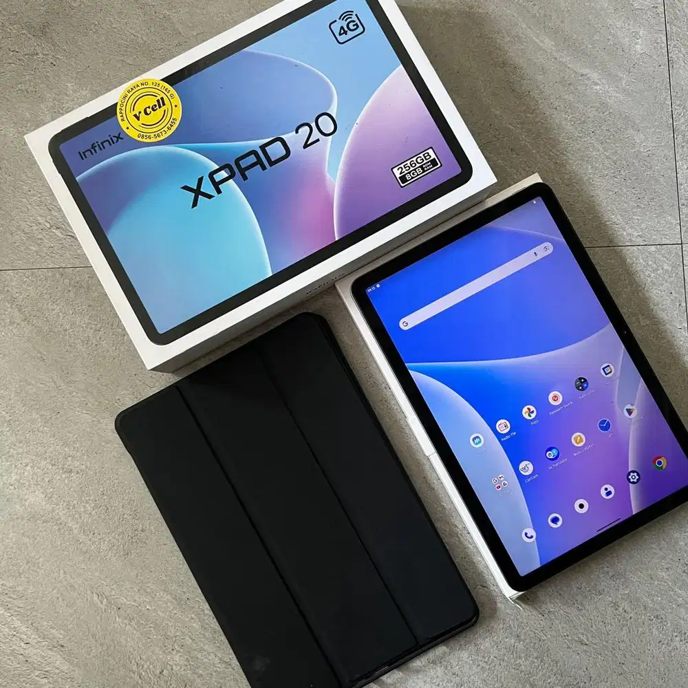 Infinix Xpad 20 ram 8/256 Lengkap mulus pemakaian sebulan