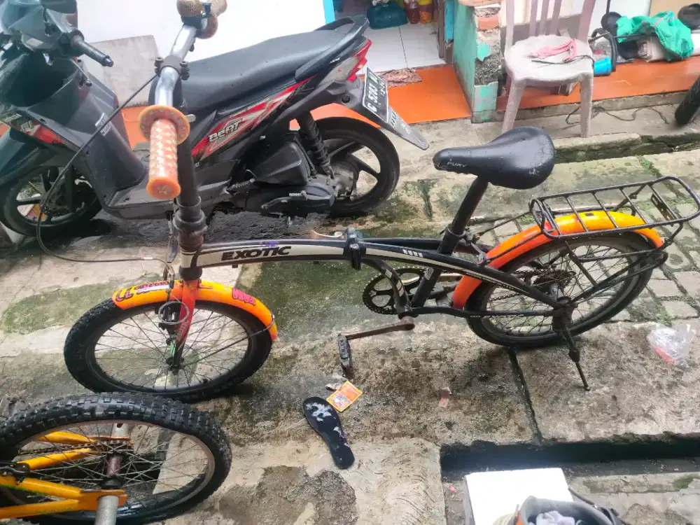 Sepeda lipat exotic