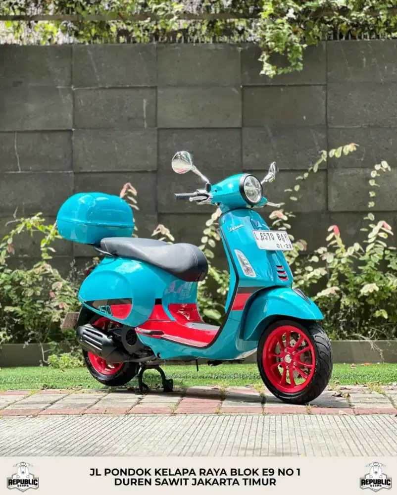 JUAL CEPAT VESPA PRIMAVERA COLOR VIBE 150 IGET ABS LED TH 2023 LIMITED