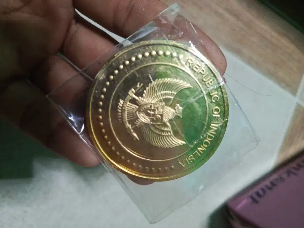 KOIN 75 TAHUN INDONESIA MERDEKA ASLI PERURI