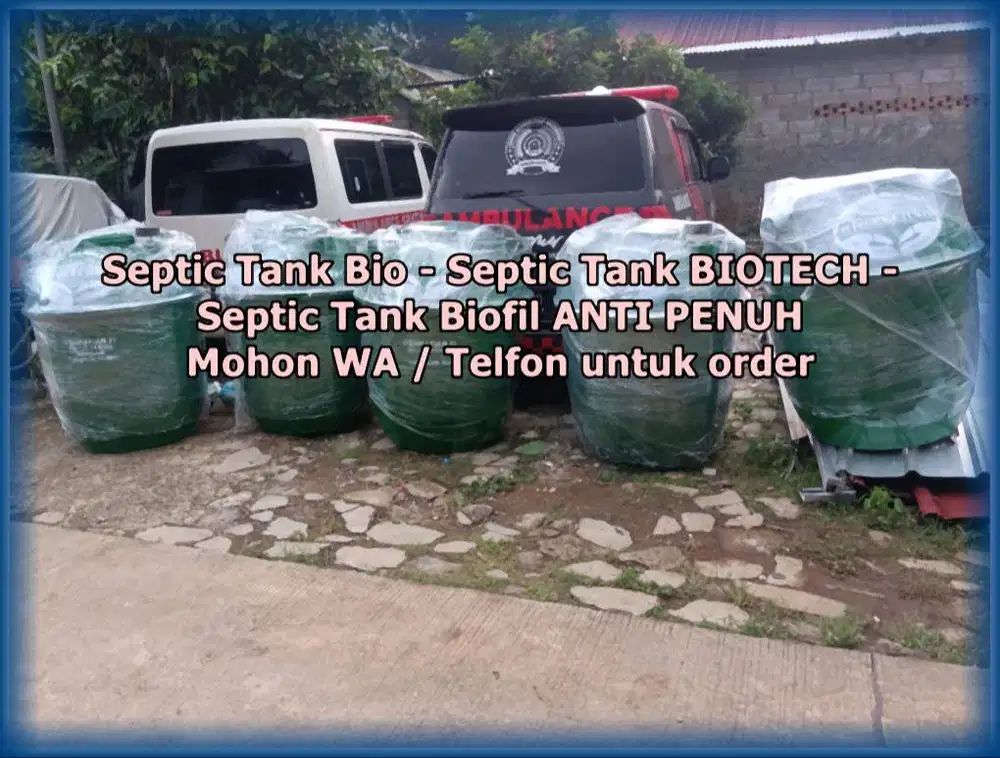 Septic Tank, Sepiteng Bio, Biotech, Biofil, Biotank,