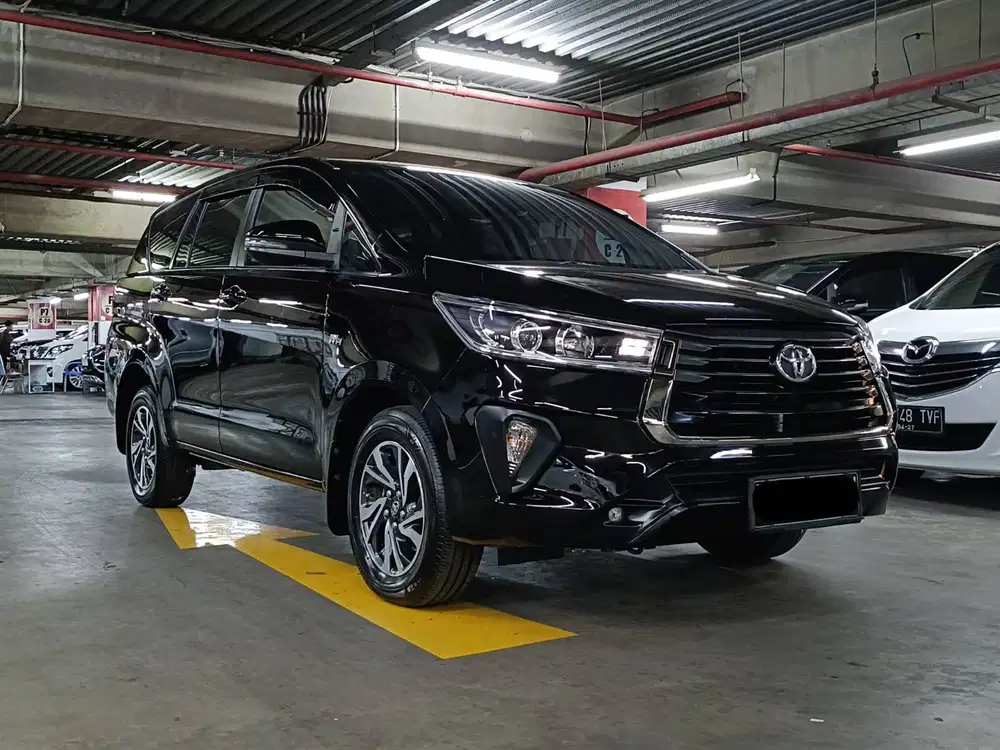 (TDP 20 JT ) LOW KM 62 RB ! TOYOTA INNOVA V BENSIN A/T HITAM 2021 !