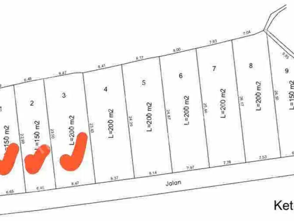 DISEWAKAN Tanah di Jln Sedap Malam Tunjung Biru Denpasar