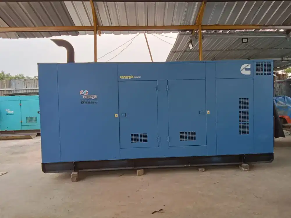 Genset Bekas Cummins 300 kVA Silent Termurah Jakarta