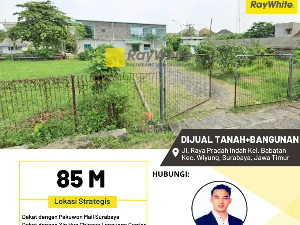 DIJUAL TANAH DAN BANGUNAN