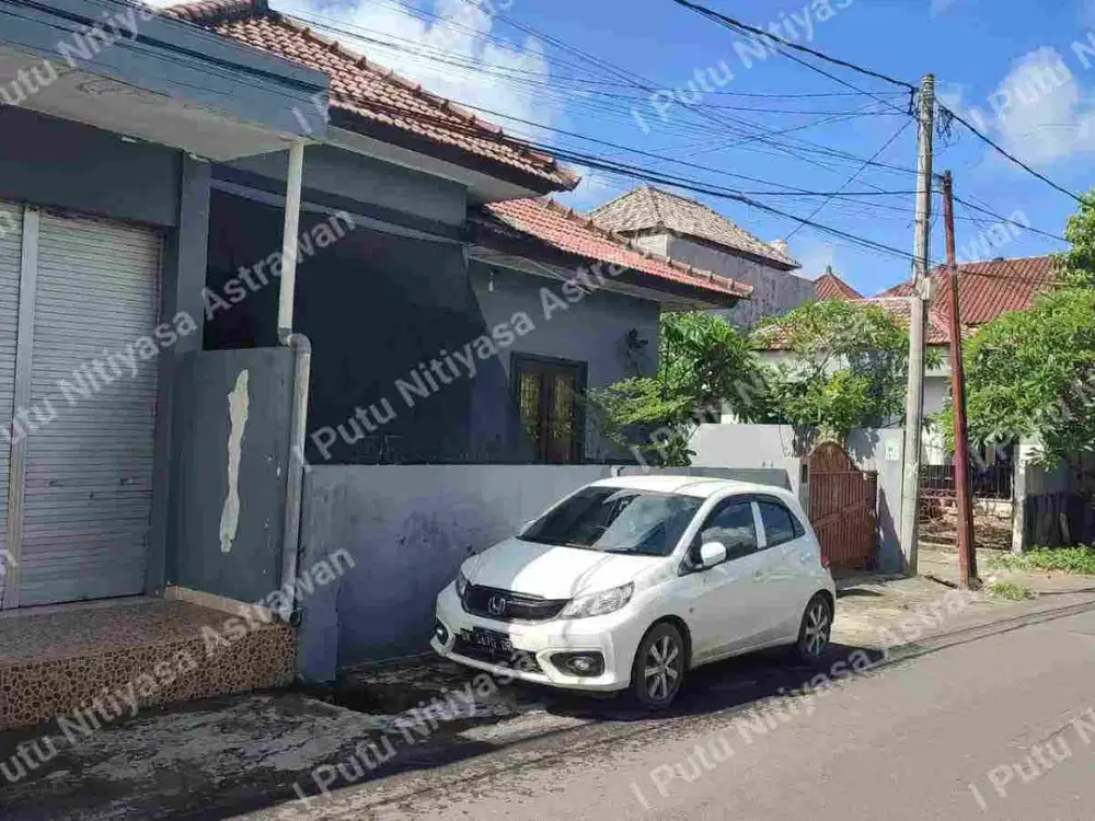 DIJUAL Rumah Tinggal & Toko di Jl Tukad Badung Renon Denpasar