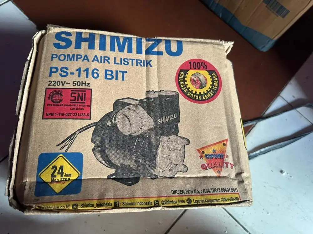 pompa air shimizu