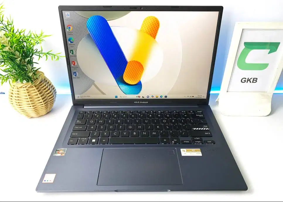 Laptop Asus Vivobook M1403Q Ryzen 5 5600H Ram 8gb Ssd 512gb keyboard b