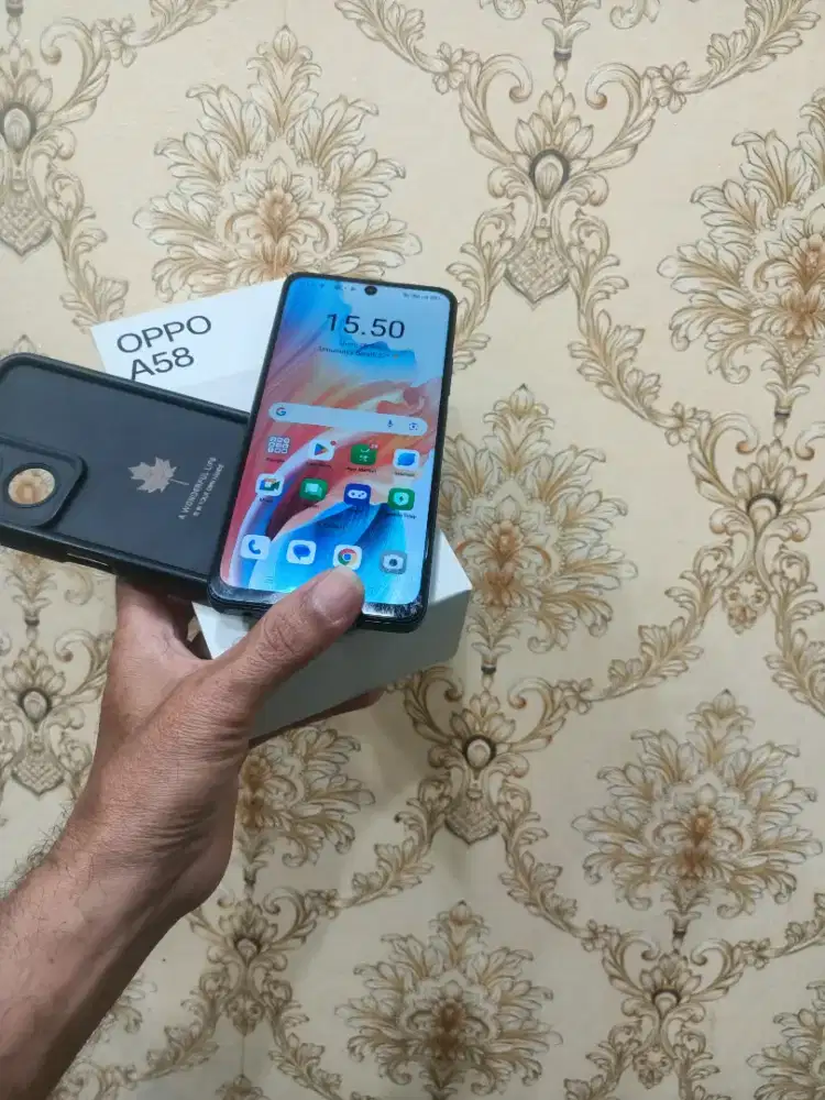 Oppo A58 ram 8/128 normal semua nya minus pemakaian saja hp sm dus aja