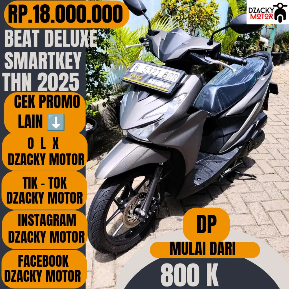 BEAT DELUXE SMARTKEY 2025 SECOND LIKE NEW