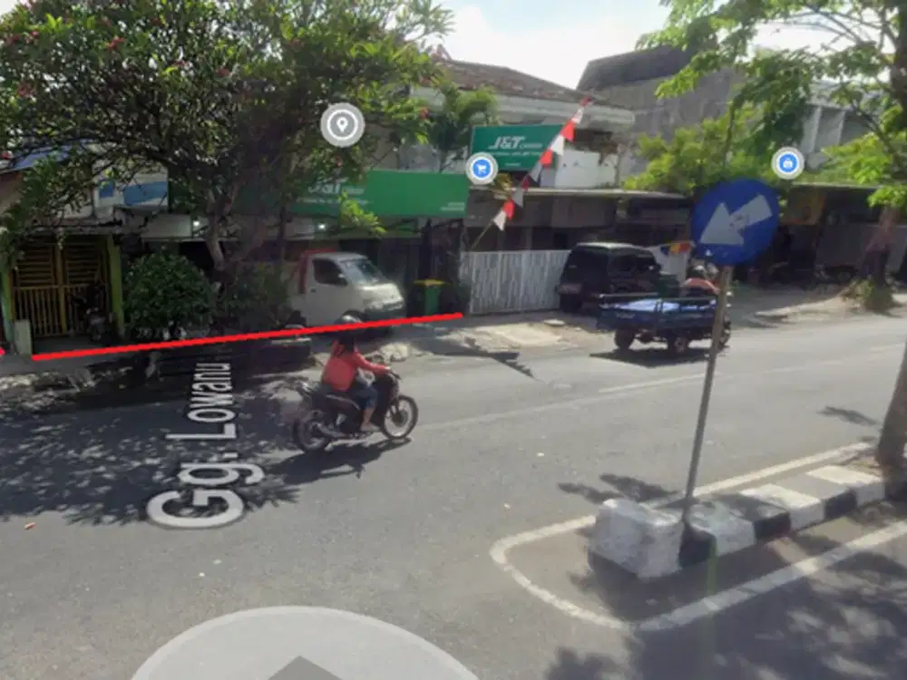 Disewakan Ruang Usaha di Jalan Kolonel Sugiono - Yogyakarta