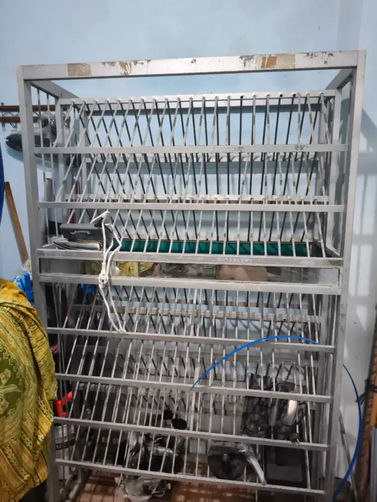 RAK SEPATU ALUMUNIUM MURAH