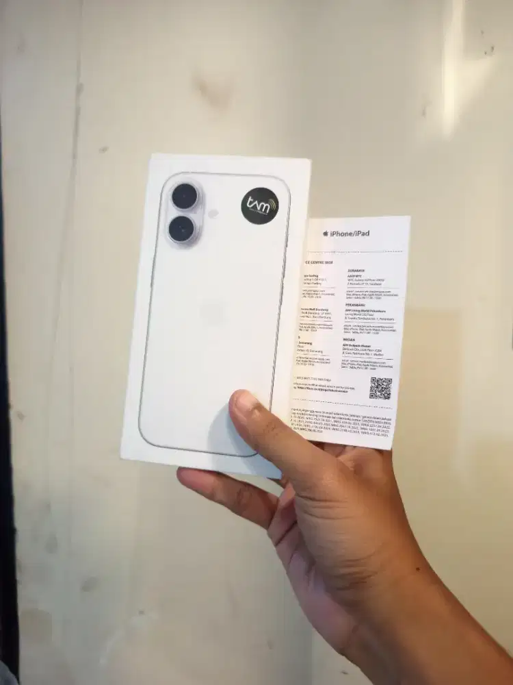 Jual Iphone 17 256Gb New Resmi Ibox Warna Putih