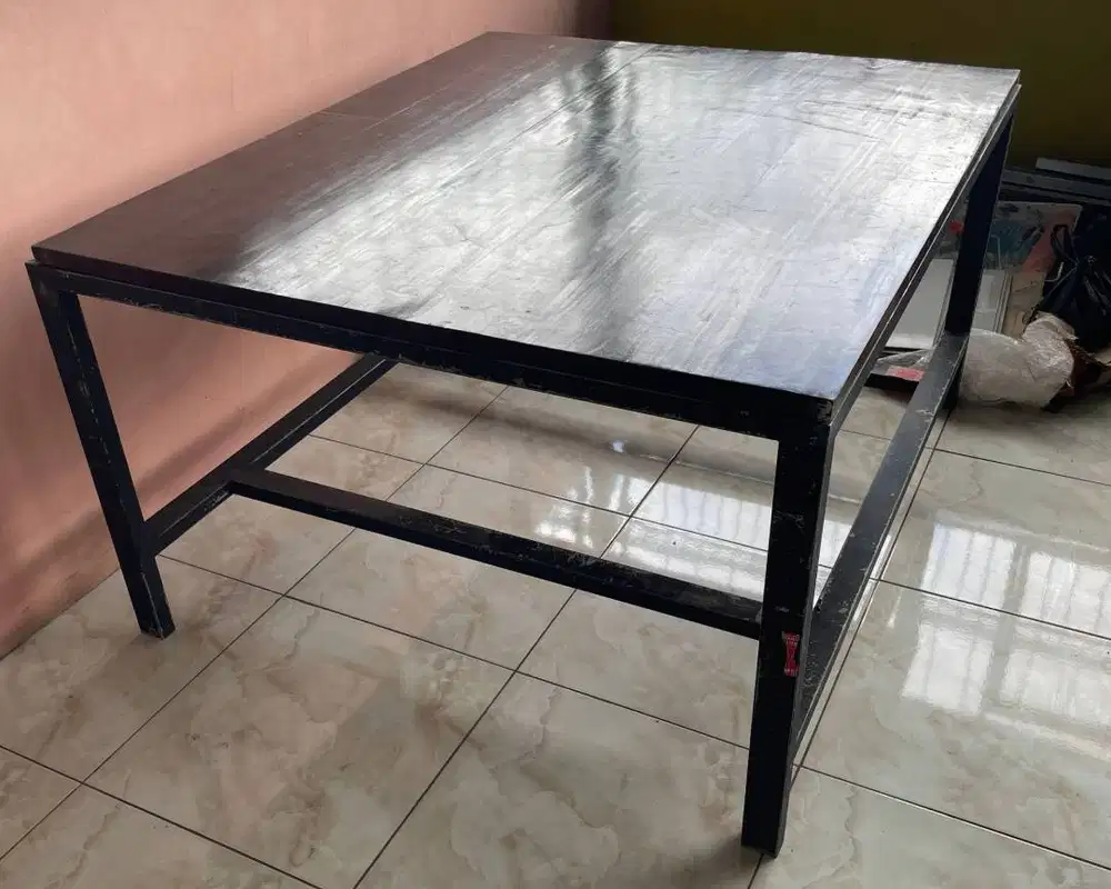 Meja Serbaguna Kayu Jati Asli – Second (Kondisi Bagus)