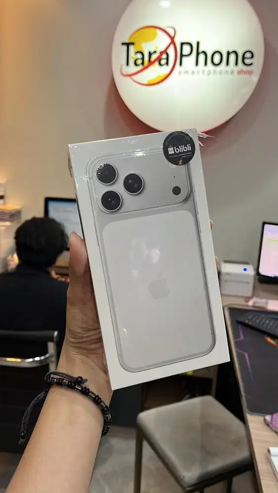 IPHONE 17PROMAX 512GB SILVER NEW RESMI INDO/GDN
