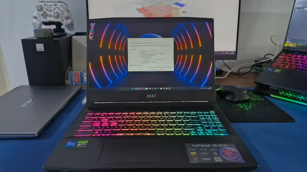 Dijual Laptop MSI Katana 15 B13V, Intel core i7 gen 13th - RTX 4050