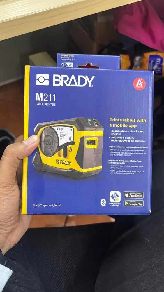 Brady Label Printer M211 (Bluetooth) Hadiah Pameran