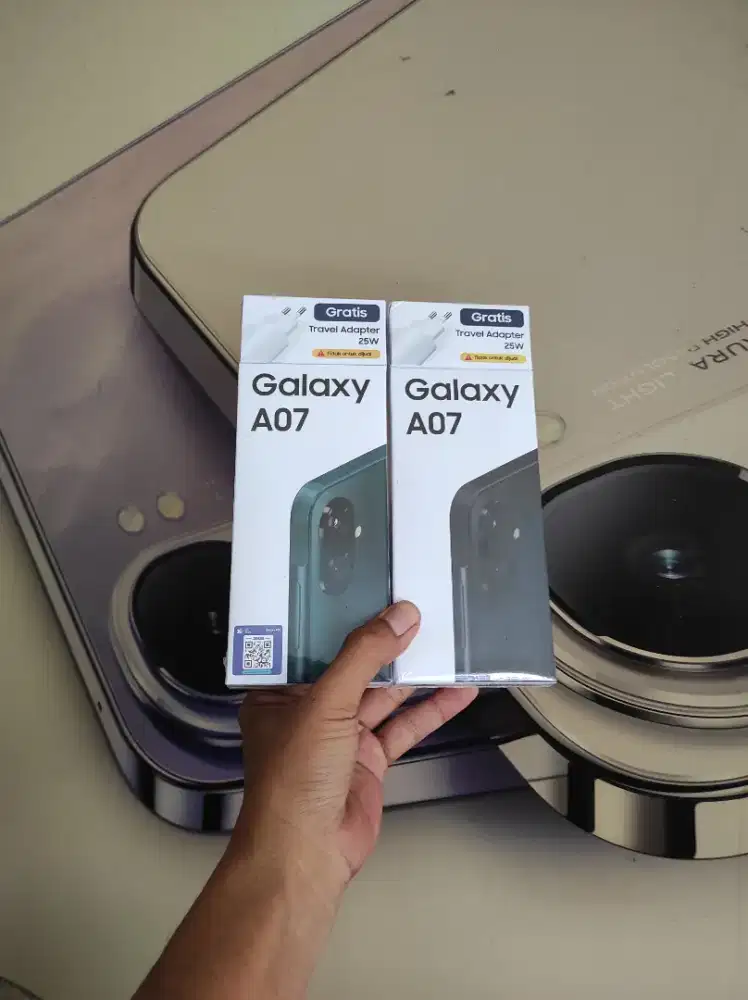 Berminat silahkan WA Samsung Galaxy A07 4/128 Garansi resmi 1thn