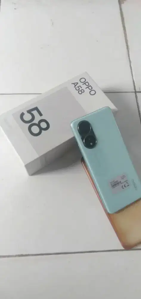 Oppo a58 ram 6+4gb / 128 gb