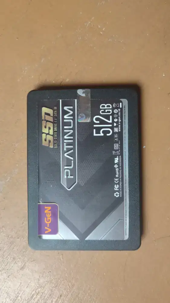 SSD VGEN  seken 512gb sata3
