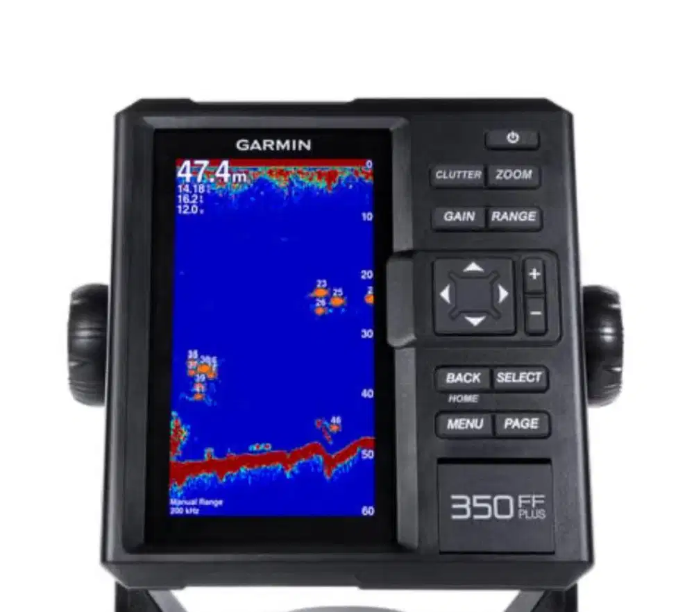 Jual Fishpender Garmin FF350plus with 77/200kHz TM-XDCR Bekas no minus