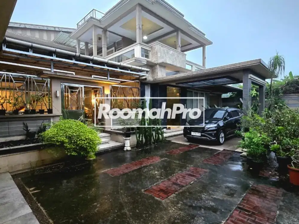 Dijual Rumah Mewah Non Komplek Di Dekat Bukit Golf Riverside Bojong Nangka Bogor