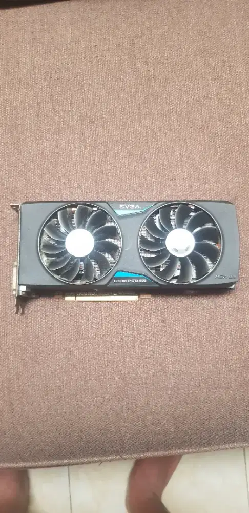 VGA NVIDIA EVGA GTX 970 256 BIT DDR5 4GB