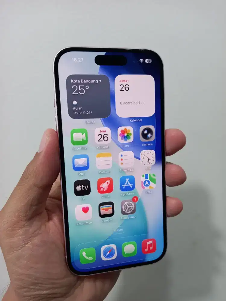 IPhone 15 Pink 128Gb Ex Ibox Fullset ori ada minus dikit dibaca