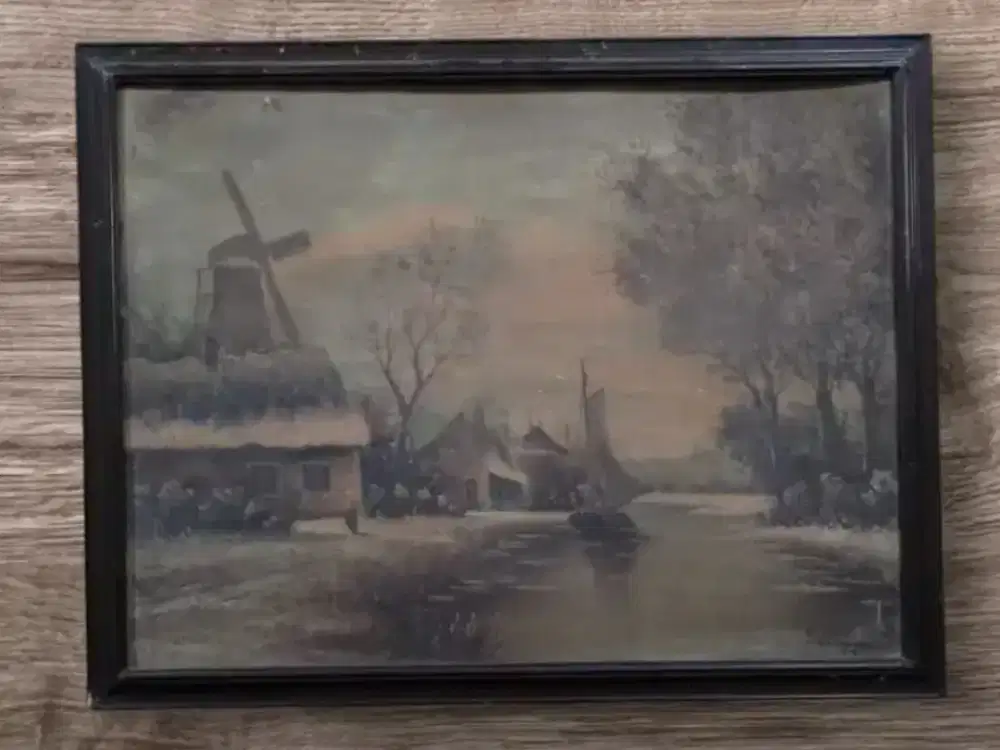 Lukisan Lawas  Kesultanan Solo