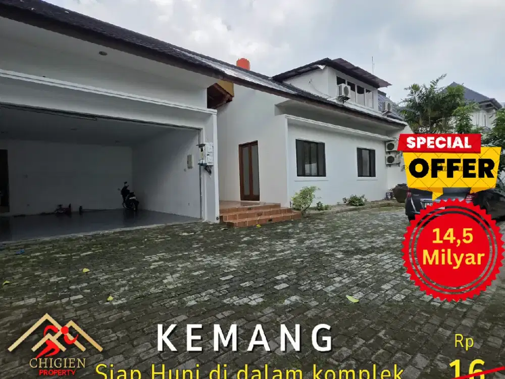 DIJUAL RUMAH BAGUS KOKOH TANAH LUAS DI KEMANG JAKARTA SELATAN