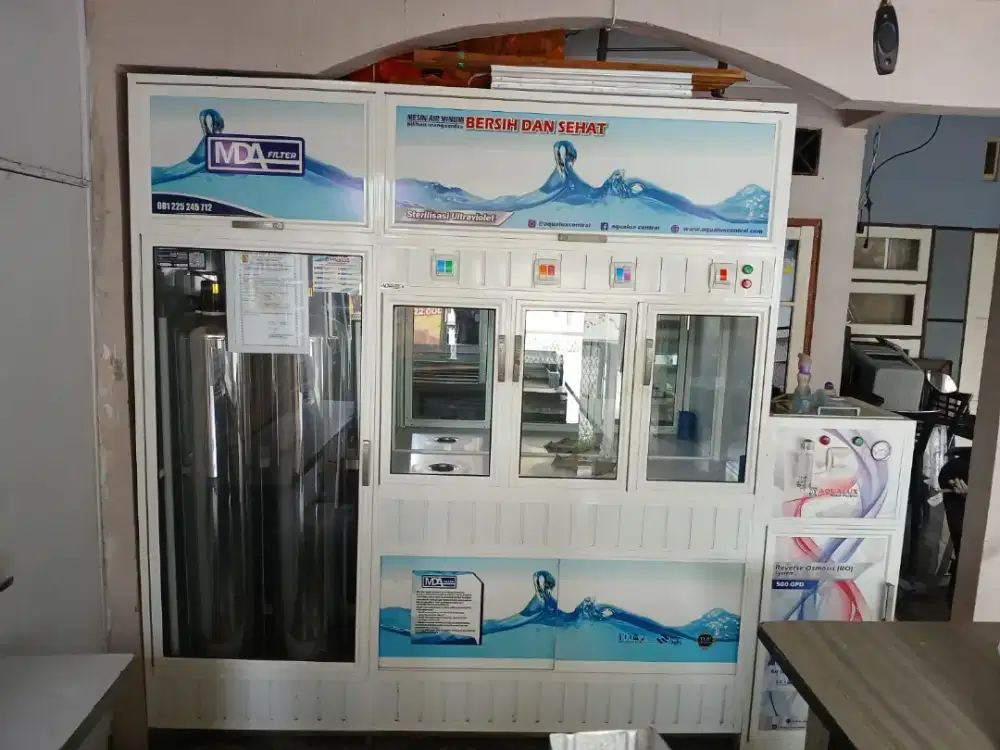 Dijual Depo isi ulang galon + Air RO