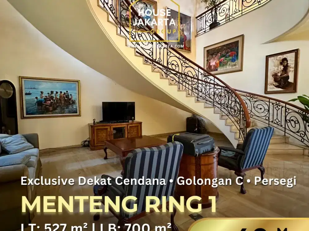 Rumah Menteng  Ring 1 Dekat Cendana  Rare Listing
