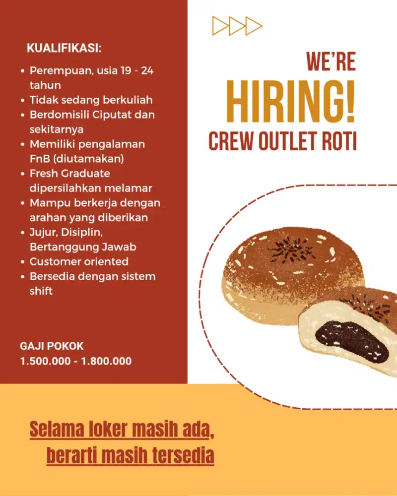 LOKER CREW OUTLET ROTI