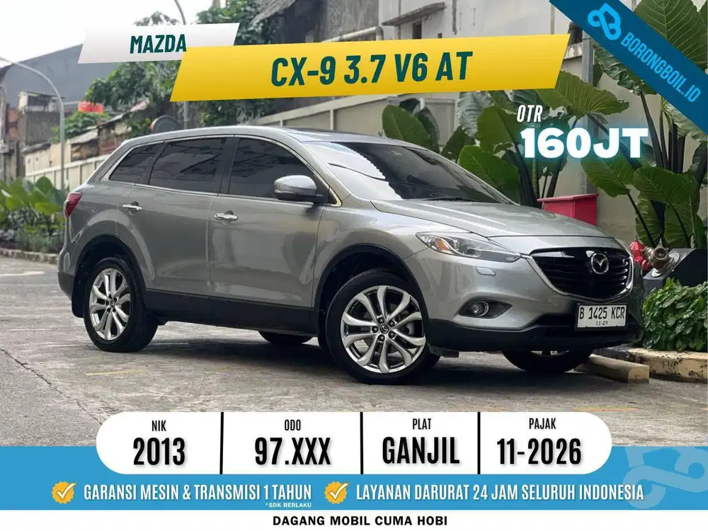Siap Pakai! Mazda CX9 3.7 V6 AT 2013 Termurah