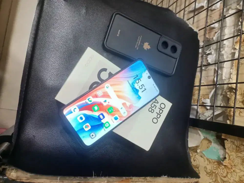 Oppo A58 ram 8/128 normal semua nya minus pemakaian saja hp sm dus aja