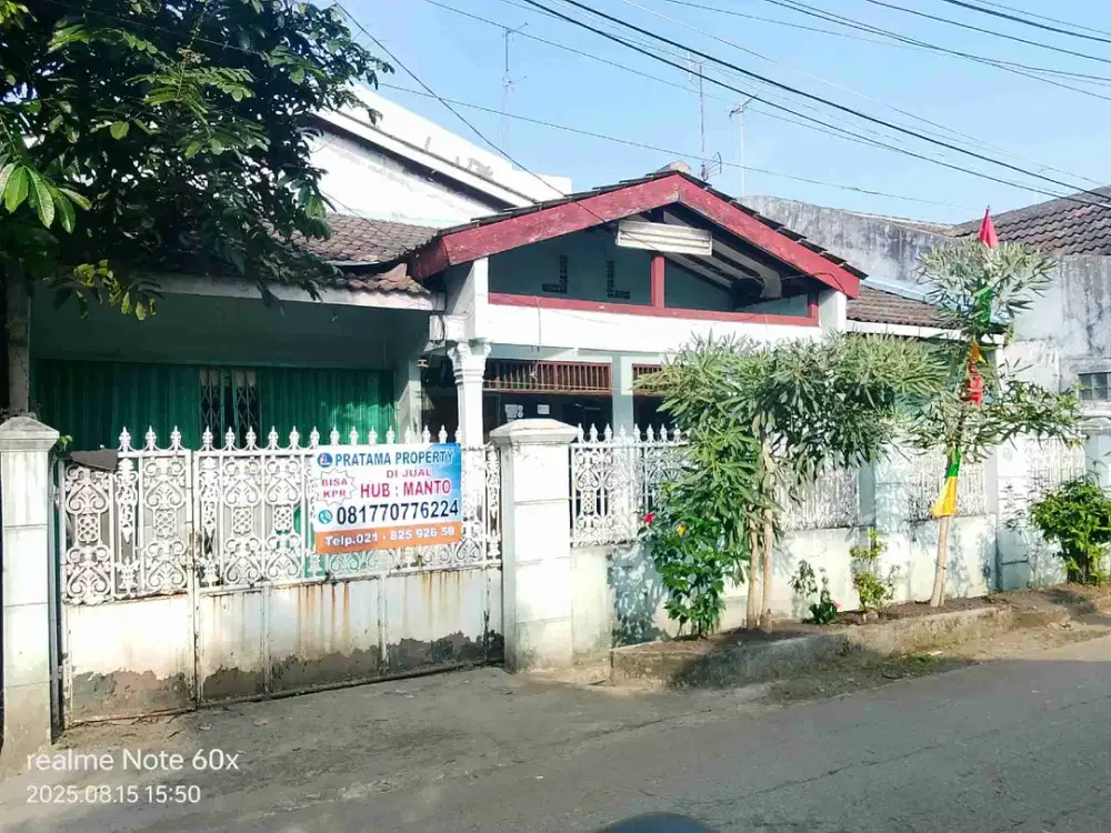 Dijual Rumah Hook Murah di Taman Narogong Indah 1 Bekasi Timur