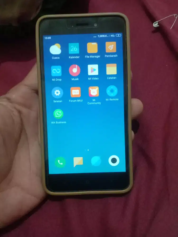 Redmi 4A ram 2/16 lumayan buat WA, minus suara musik/dering ga ada