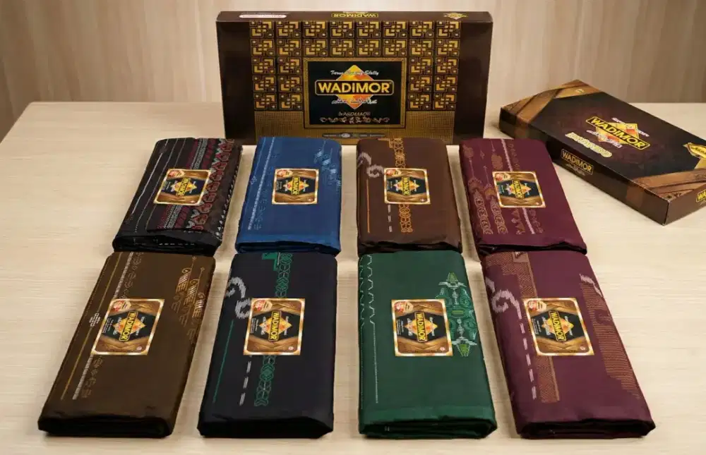 Di jual per 10 pcs sarung wadimor bornio