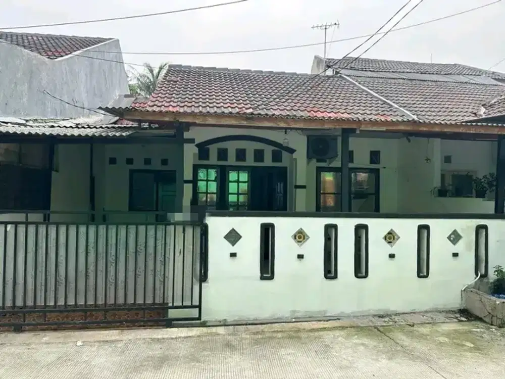 Dijual Rumah Murah Samping Fasum di Dukuh Zamrud Bekasi