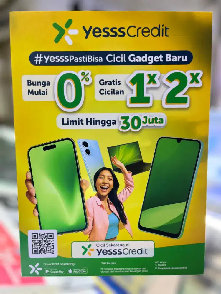 Cicilan HP oppo cuma pakai ktp